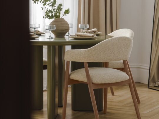 Sorrento - smėlio sp. krėslas